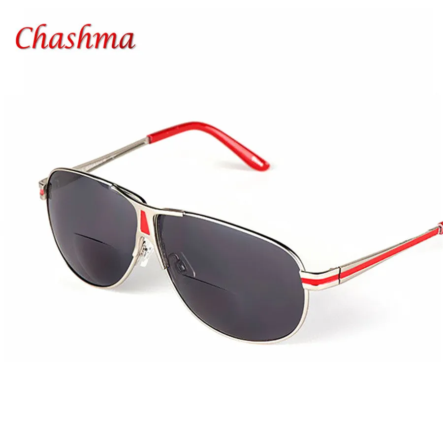 Chashma Unisex Full Rim Oval Alloy Reading Glasses Sunglasses 0037