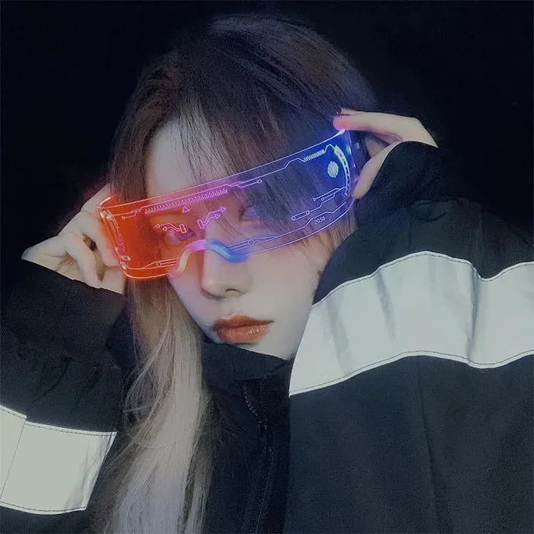 Chic LED Seven Color Luminous Glasses