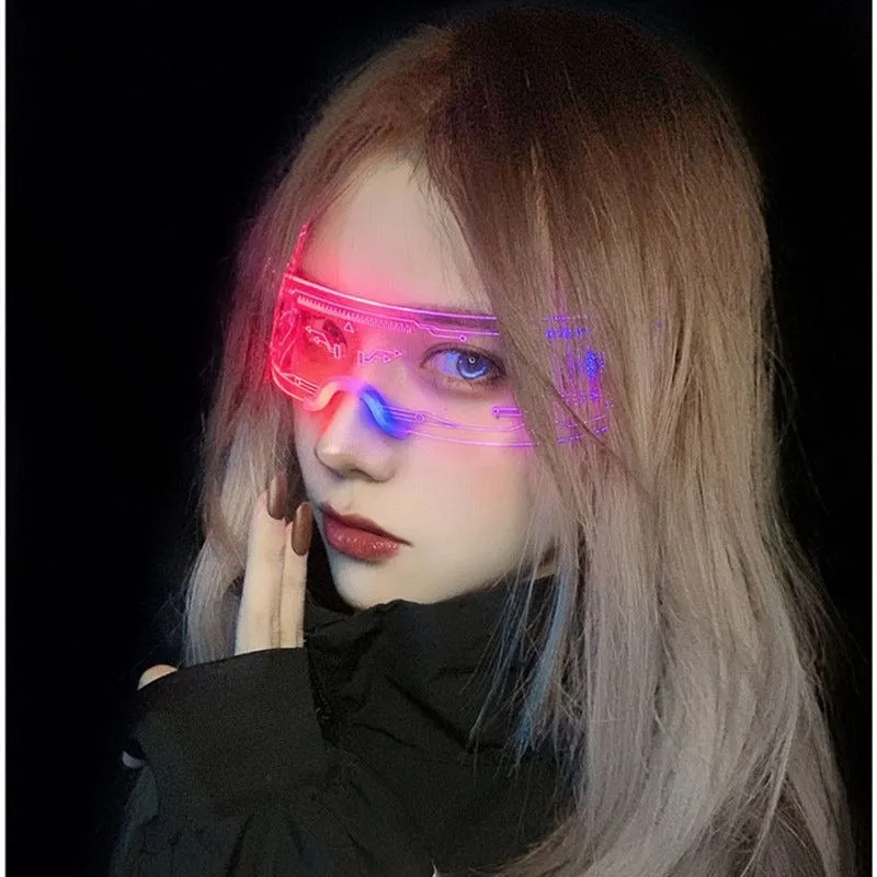 Chic LED Seven Color Luminous Glasses