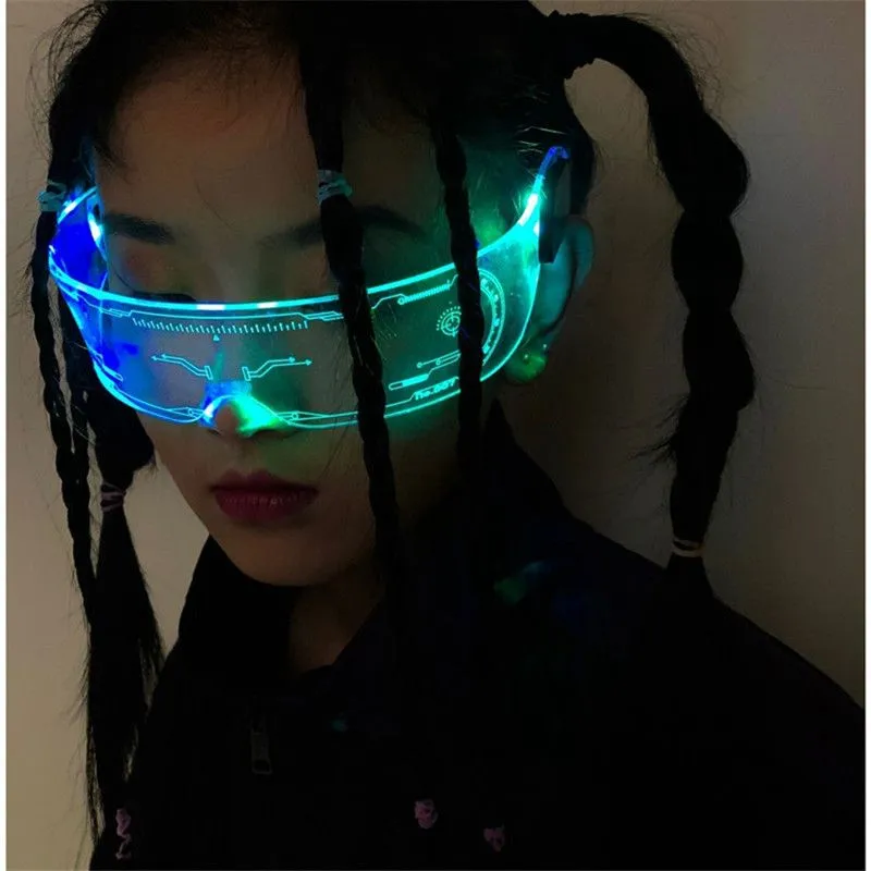 Chic LED Seven Color Luminous Glasses