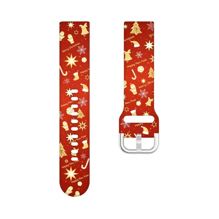 Christmas Watch Straps compatible with the Huawei Watch GT3 46mm