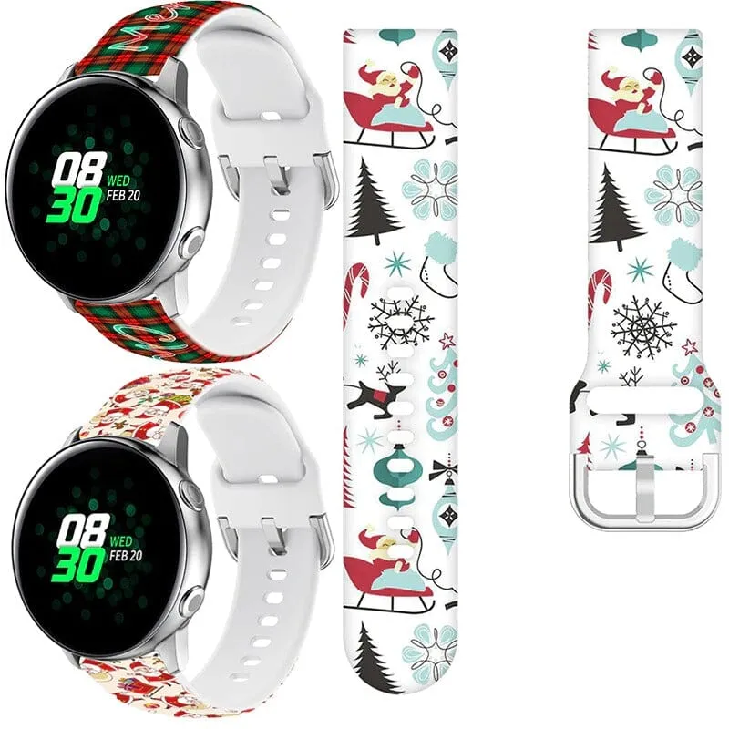 Christmas Watch Straps compatible with the Huawei Watch GT3 46mm