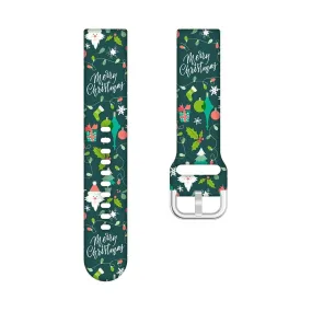 Christmas Watch Straps compatible with the Huawei Watch GT3 46mm