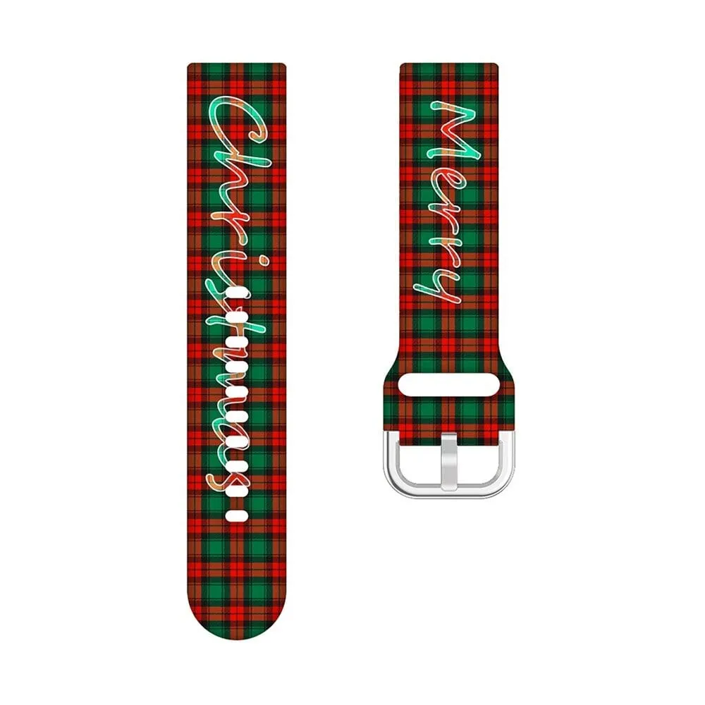 Christmas Watch Straps compatible with the Huawei Watch GT3 46mm