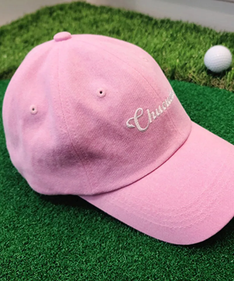 CHUCUCHU Spring Jean Ball Cap (Unisex) - Pink