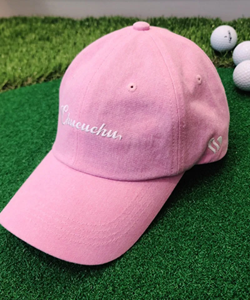 CHUCUCHU Spring Jean Ball Cap (Unisex) - Pink