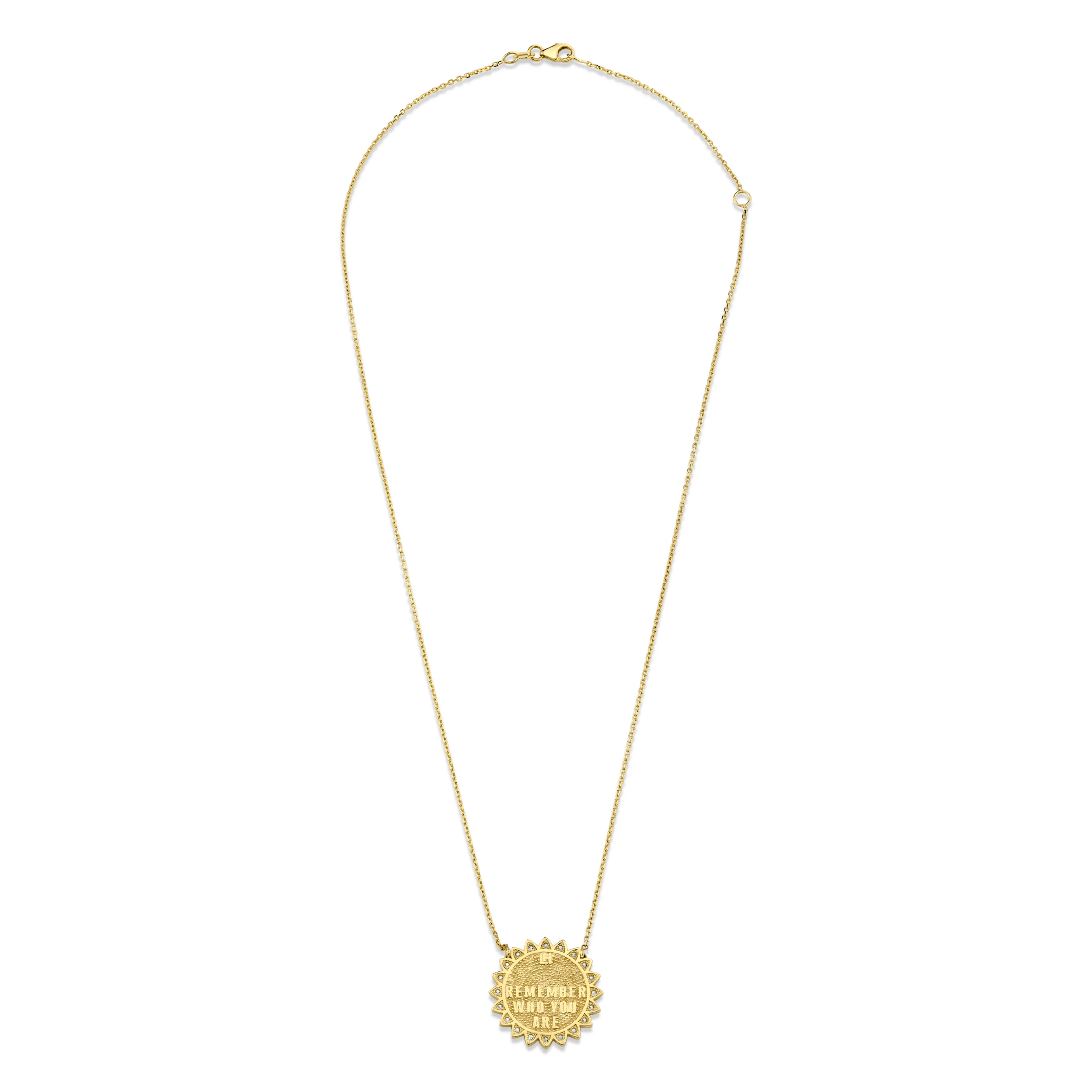 Classic 11:11 Sunshine Necklace with Diamonds