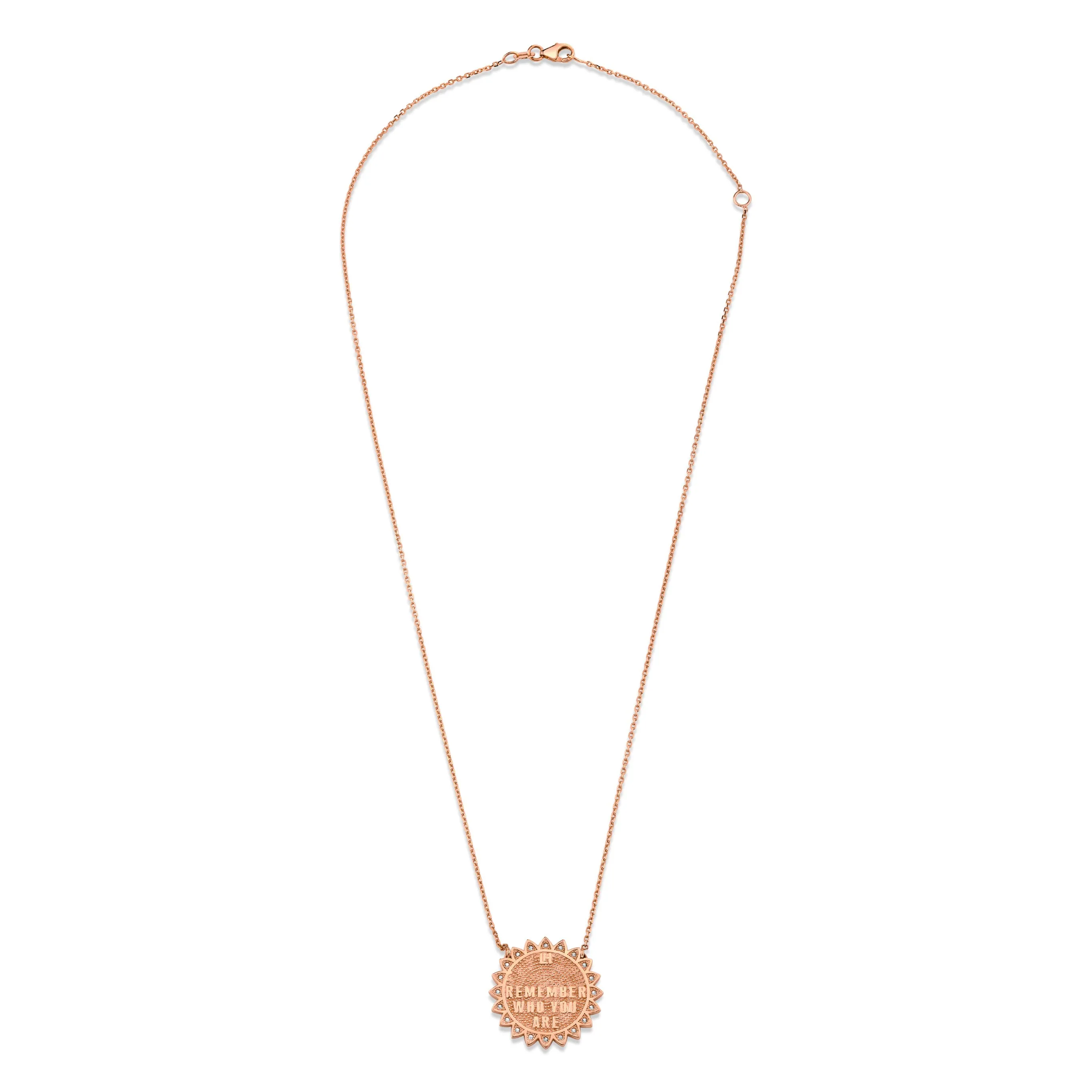 Classic 11:11 Sunshine Necklace with Diamonds