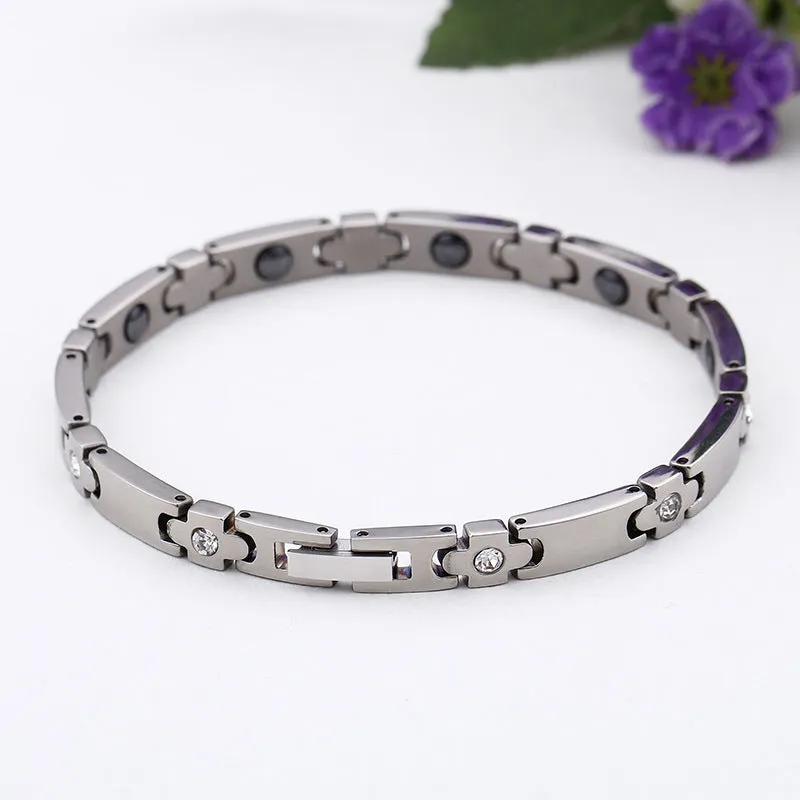 Couples' Magnetic Titanium Steel Bracelets for Men