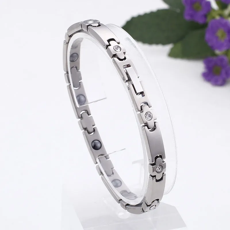 Couples' Magnetic Titanium Steel Bracelets for Men