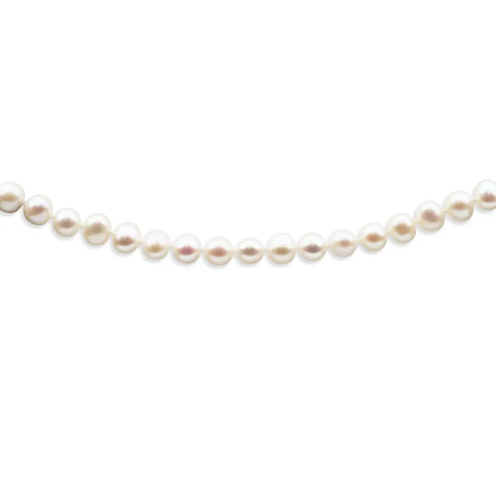 Cream Freshwater 45cm Pearl Necklace