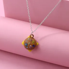 Crystal Burger Pendant