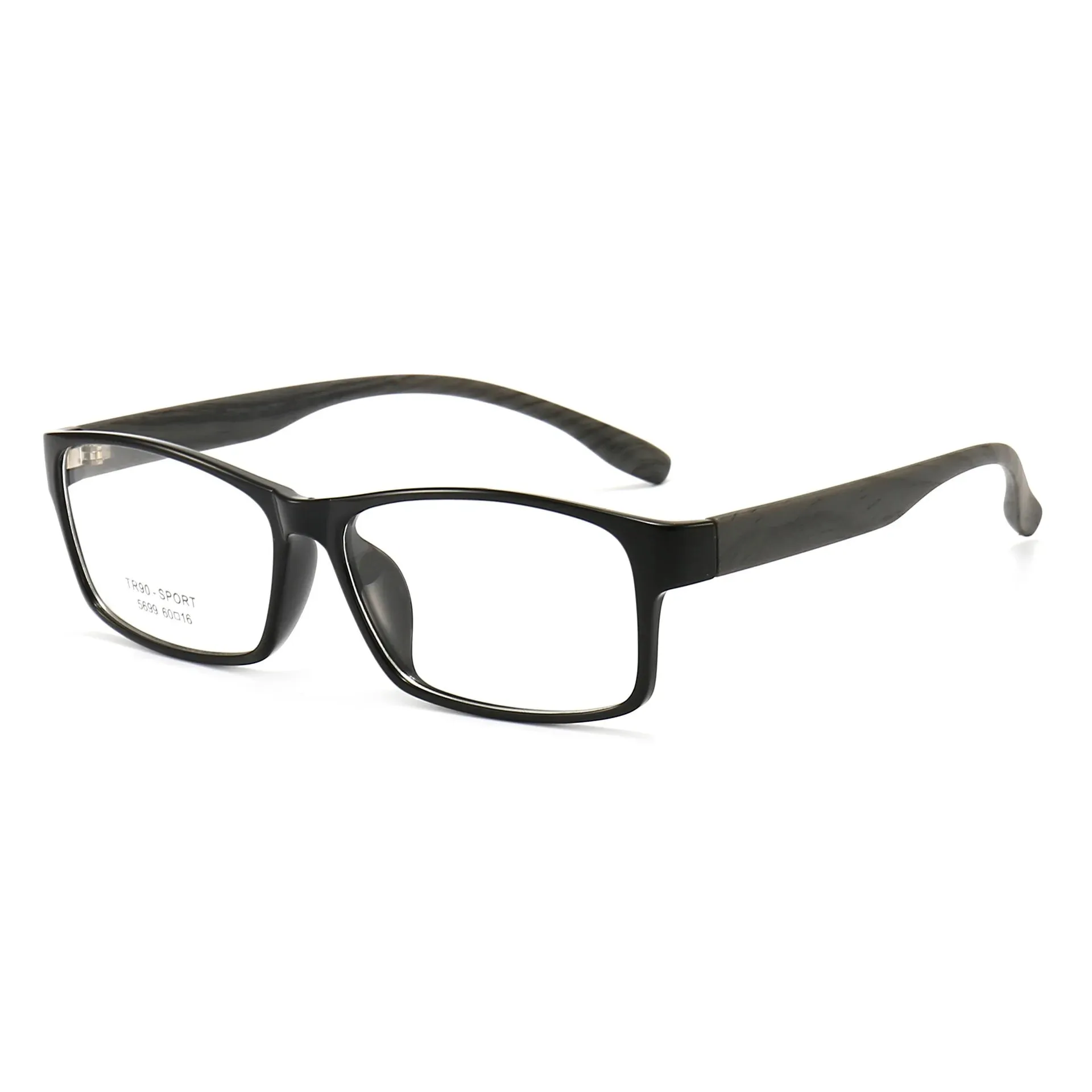 Cubojue Unisex Full Rim Oversized Square Plastic Reading Glasses 5699