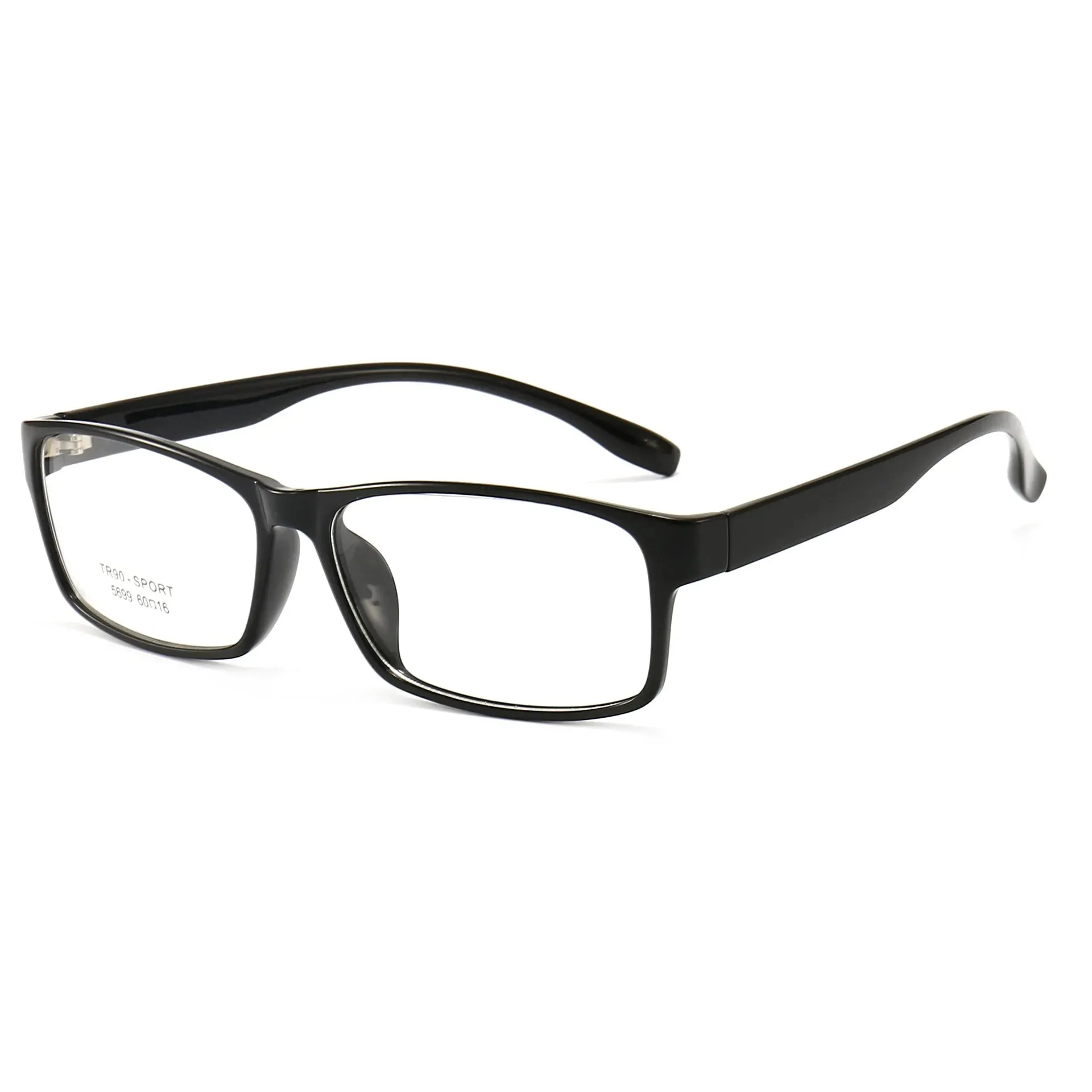 Cubojue Unisex Full Rim Oversized Square Plastic Reading Glasses 5699