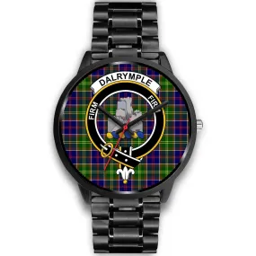 Dalrymple Clan Badge Tartan Black Watch