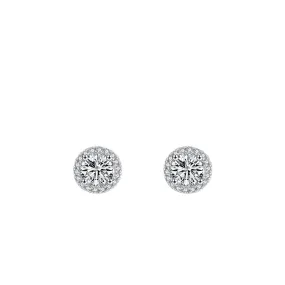 Elegant S925 Sterling Silver Star Zircon Earrings for Women's Wedding Jewelry