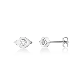 Evil Eye Stud Earrings