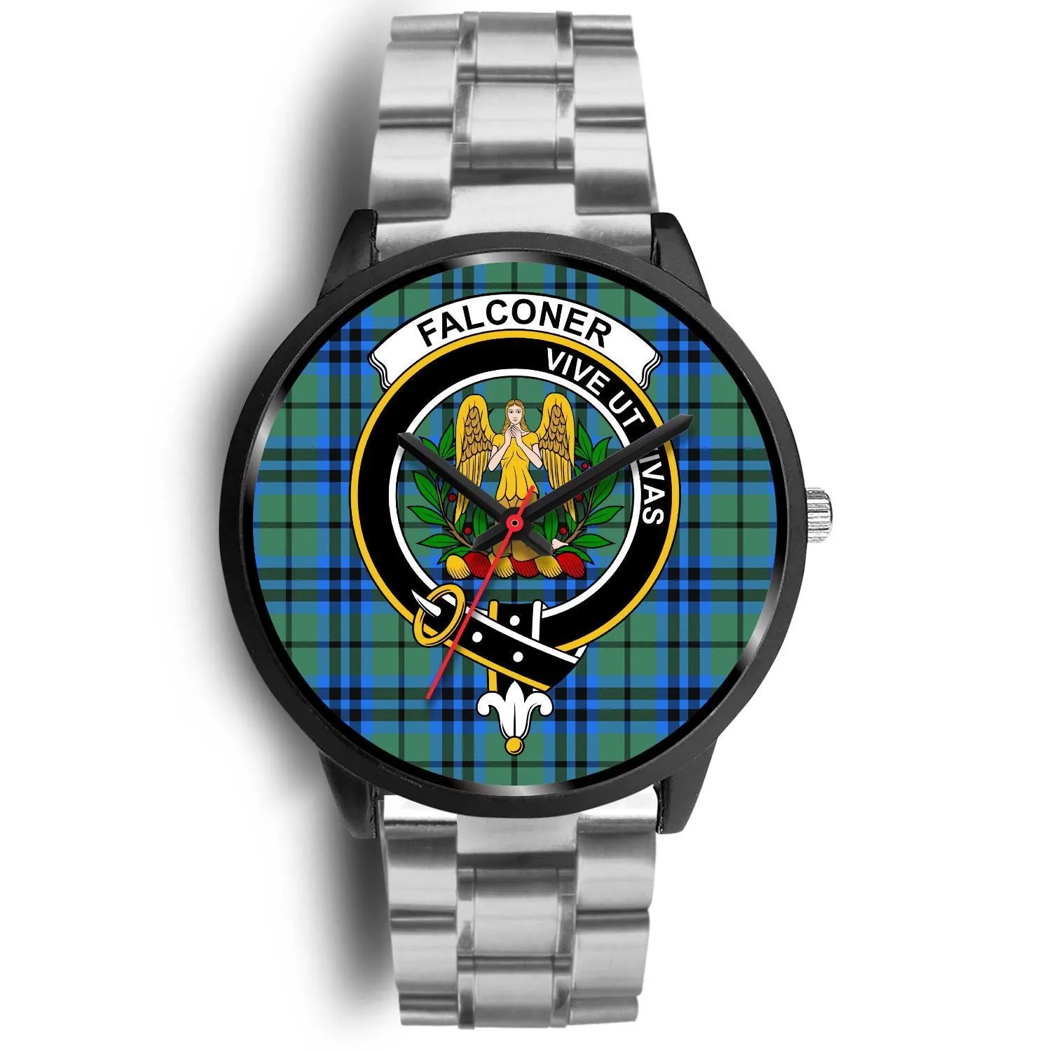 Falconer Clan Badge Tartan Black Watch