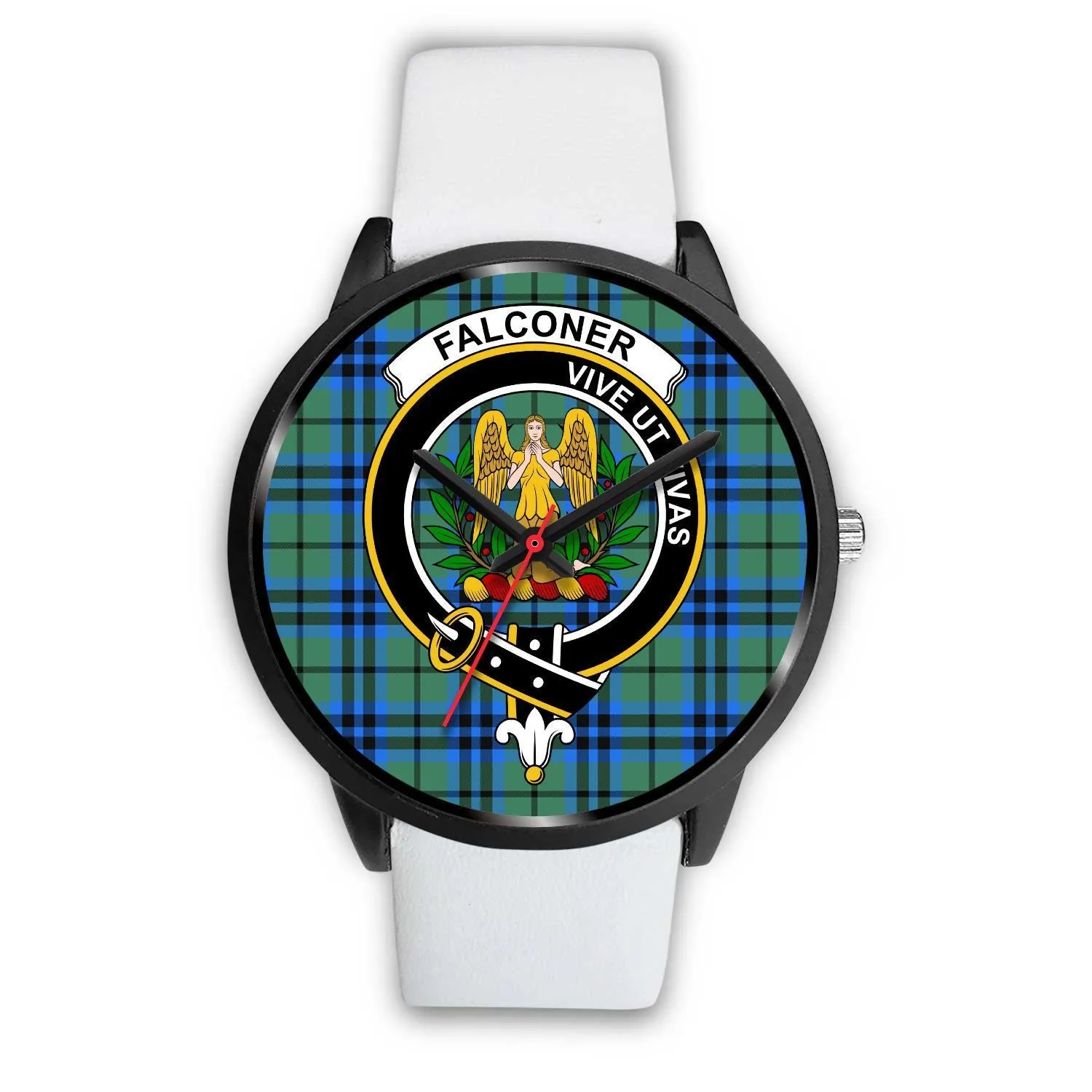 Falconer Clan Badge Tartan Black Watch