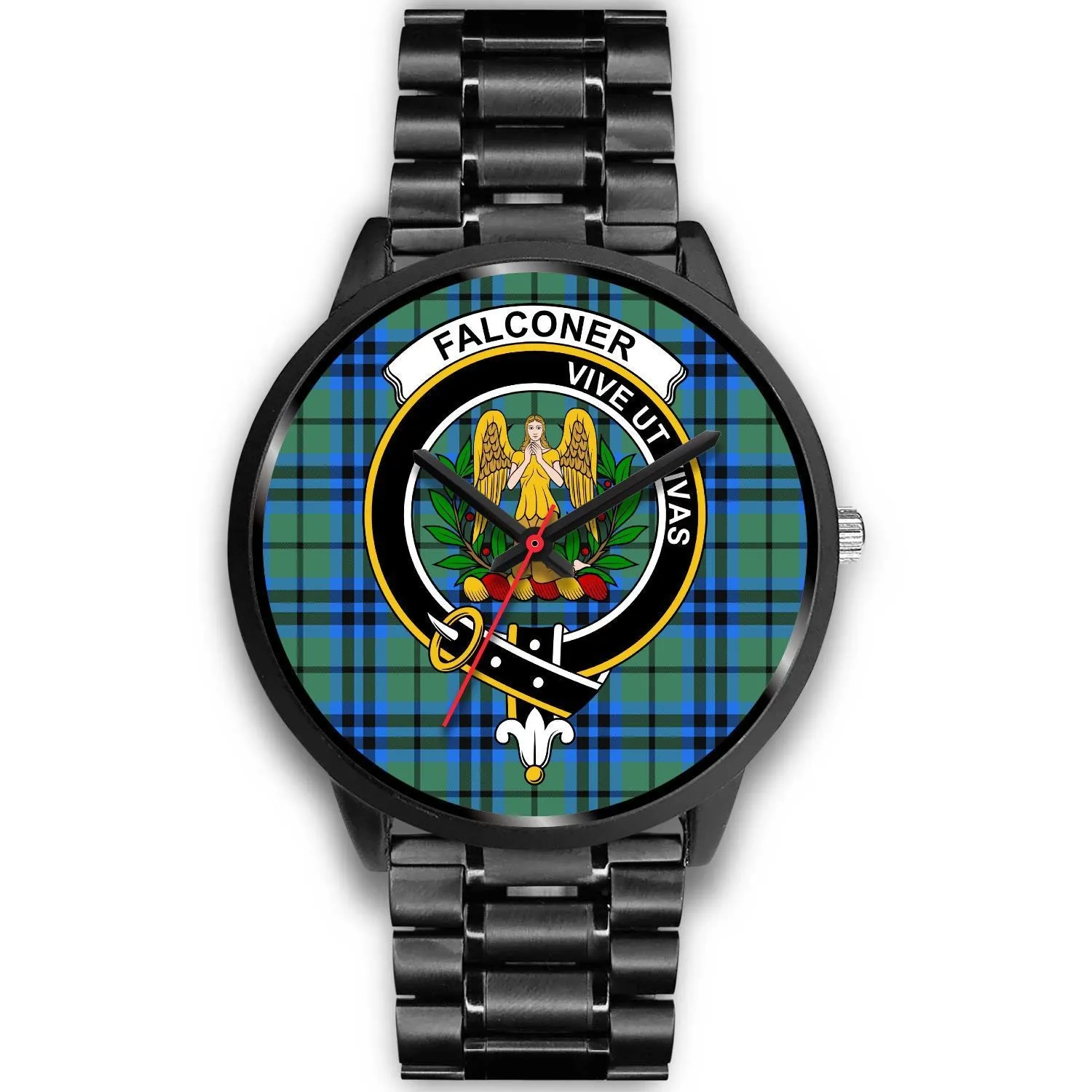 Falconer Clan Badge Tartan Black Watch