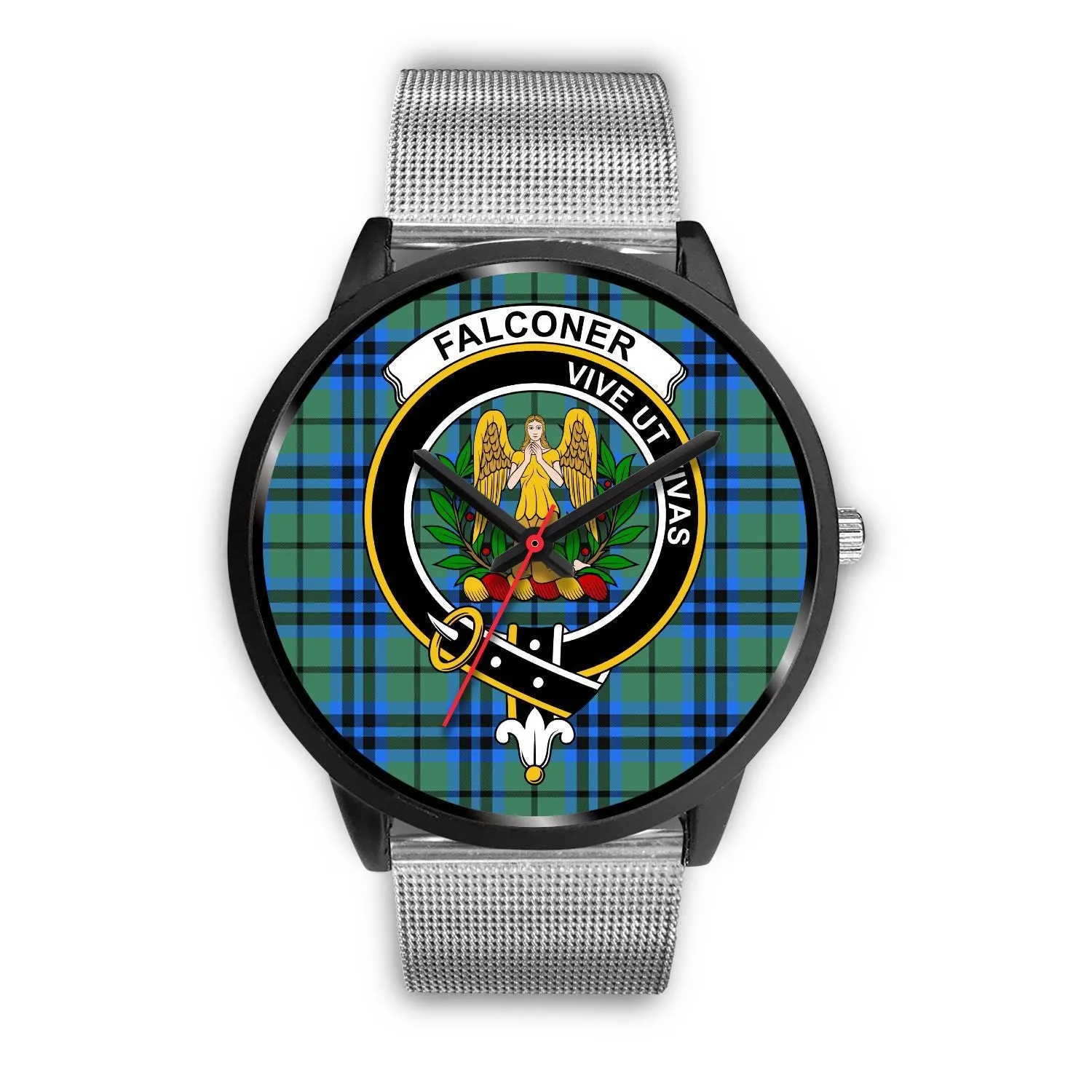 Falconer Clan Badge Tartan Black Watch