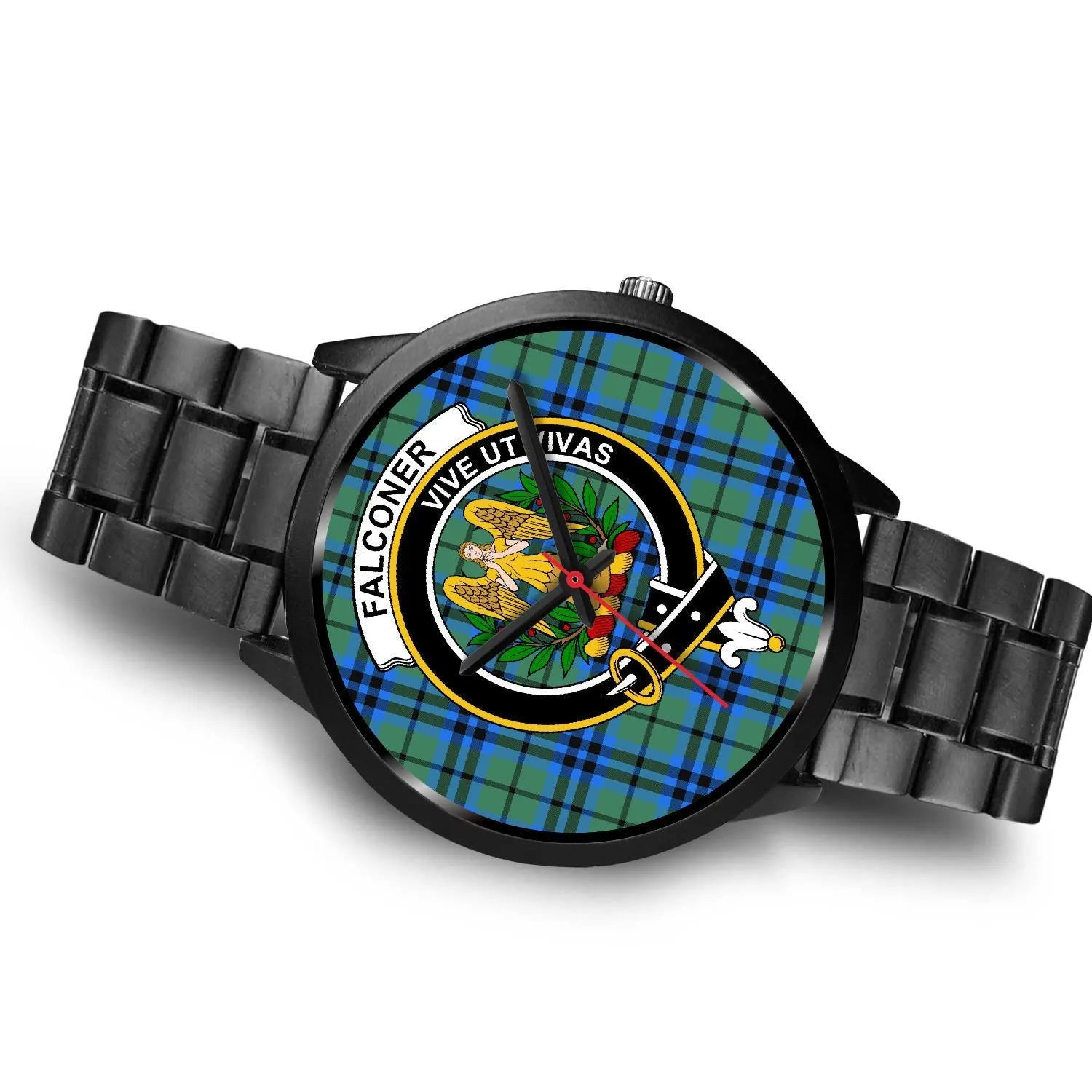 Falconer Clan Badge Tartan Black Watch