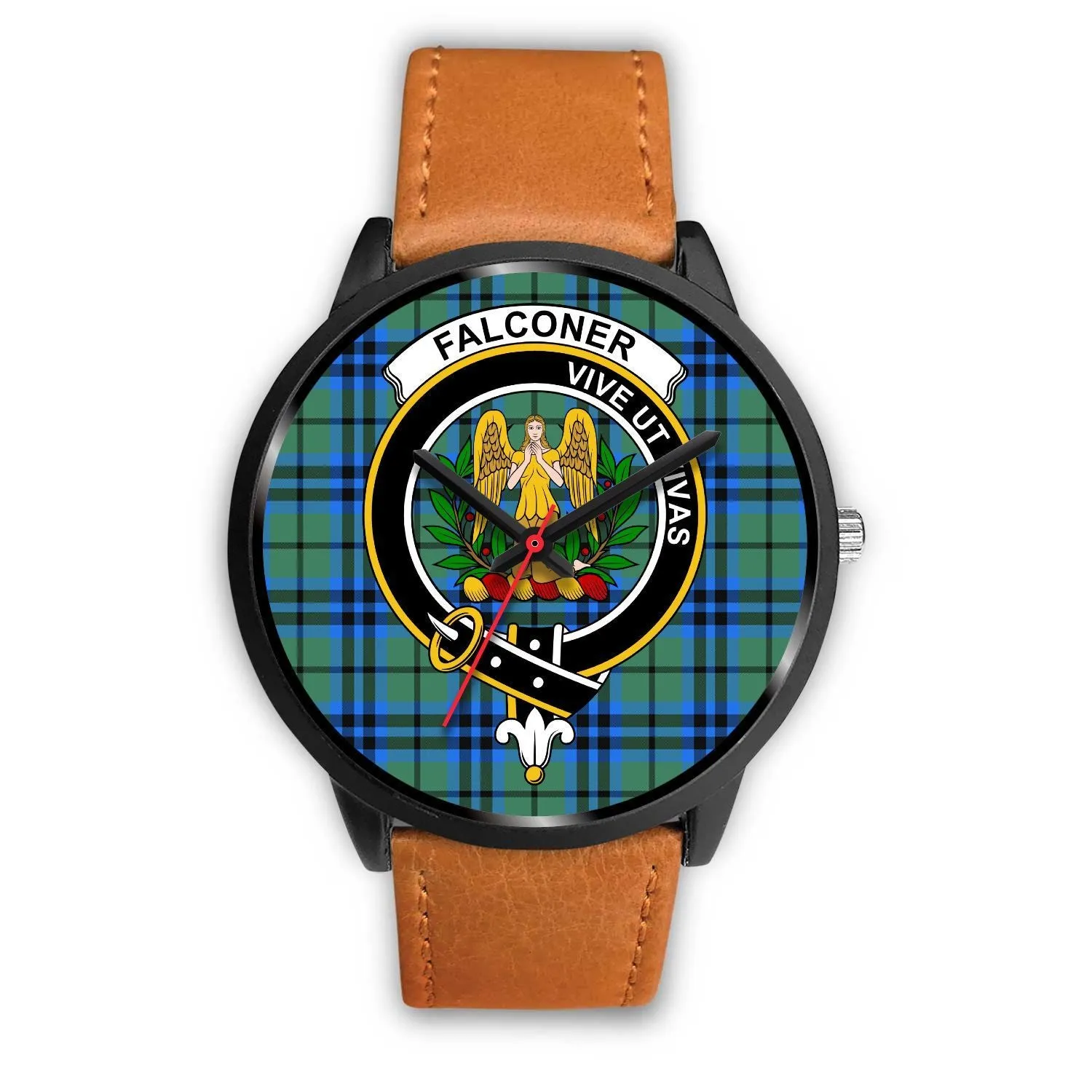 Falconer Clan Badge Tartan Black Watch