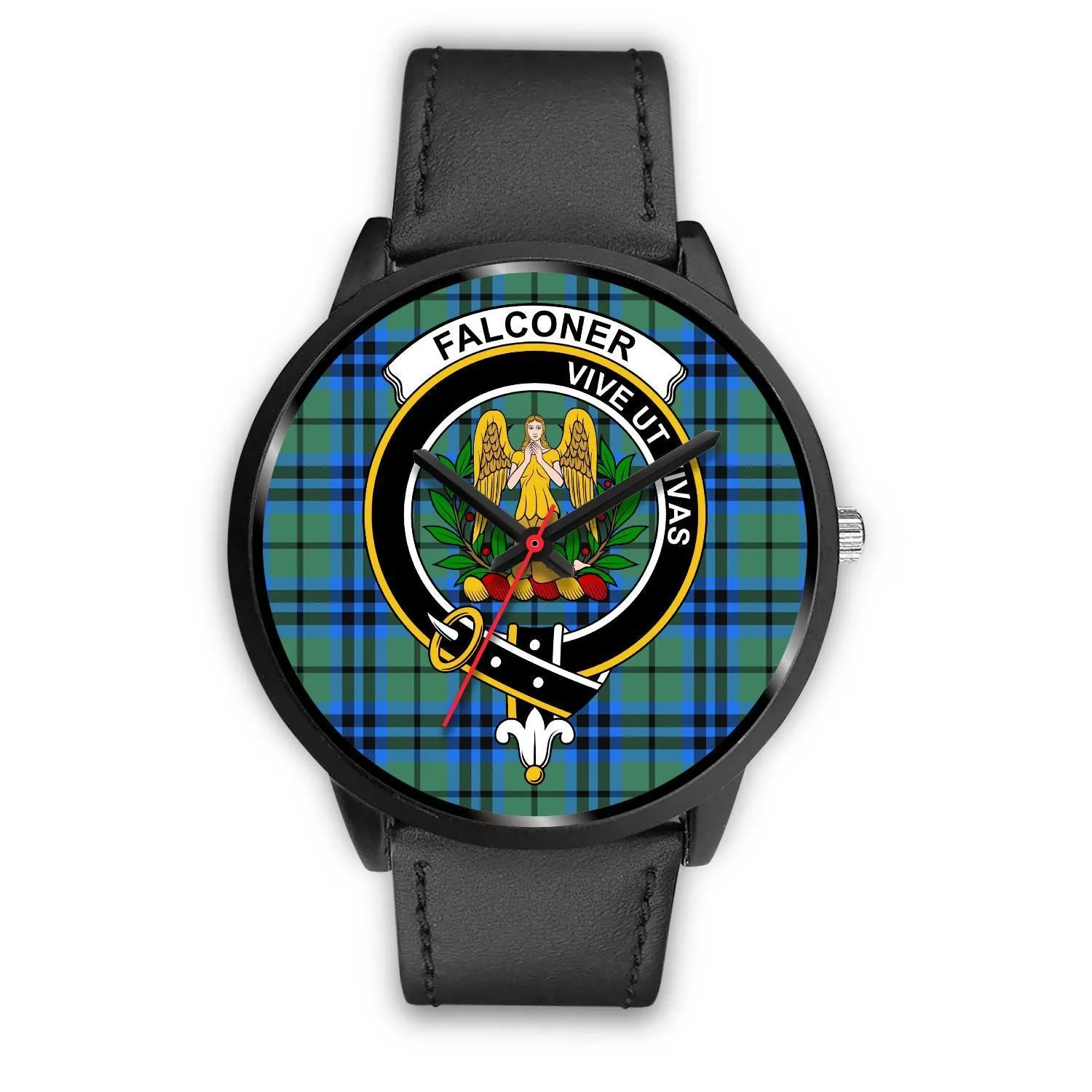 Falconer Clan Badge Tartan Black Watch