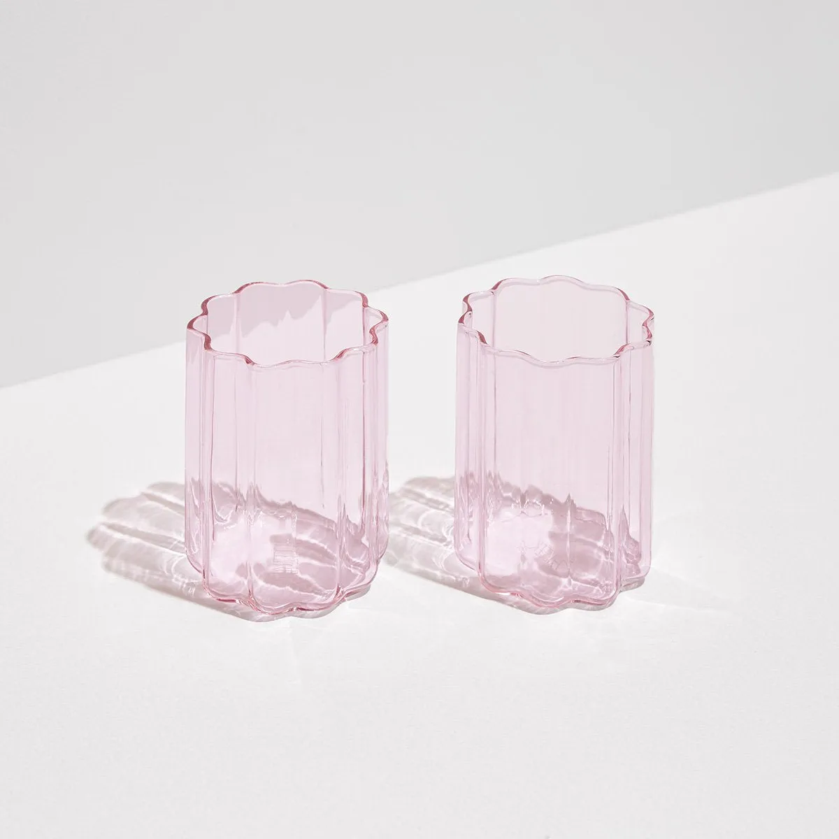 FAZEEK Wave Glass Set 2 PINK