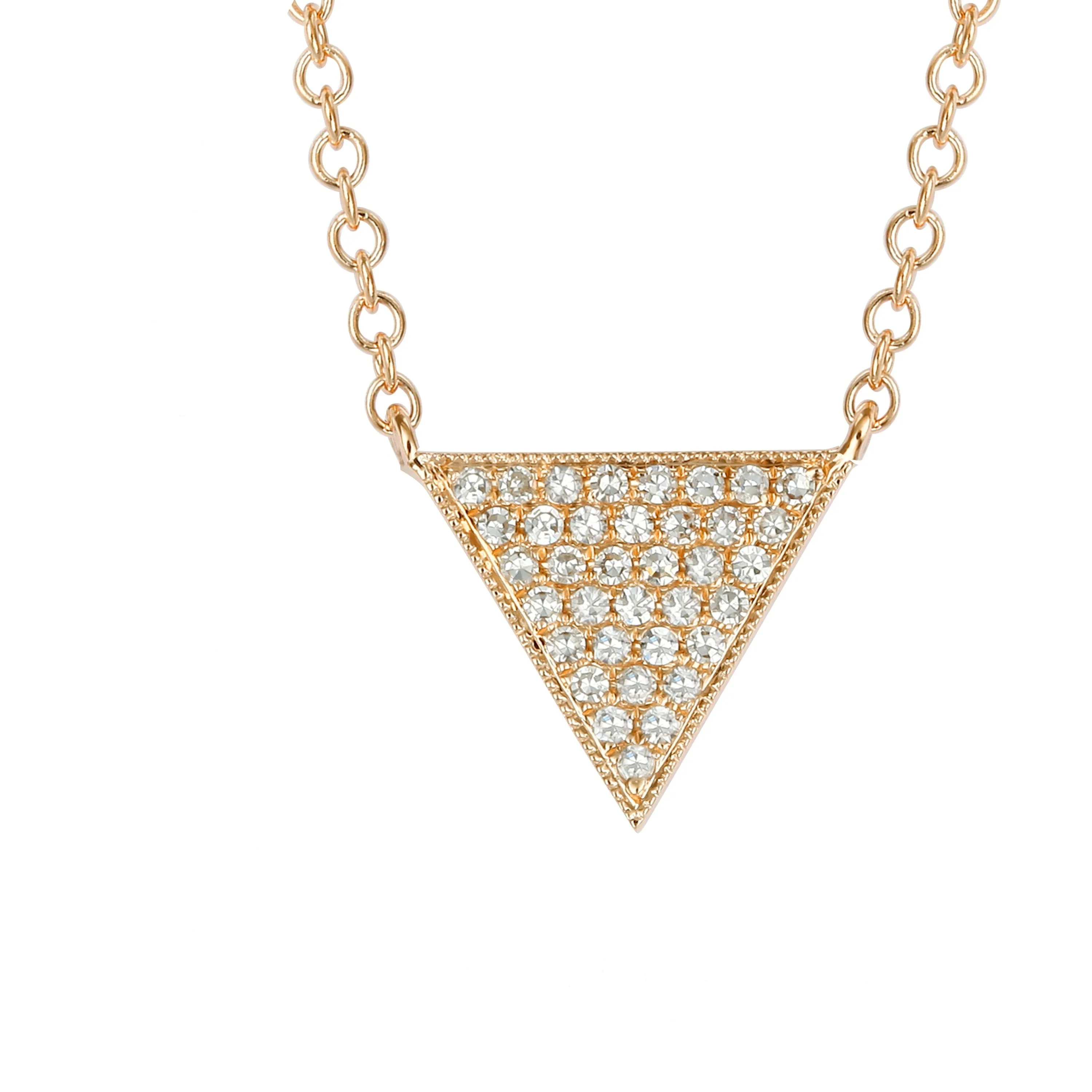 Floating Triangle Pendant