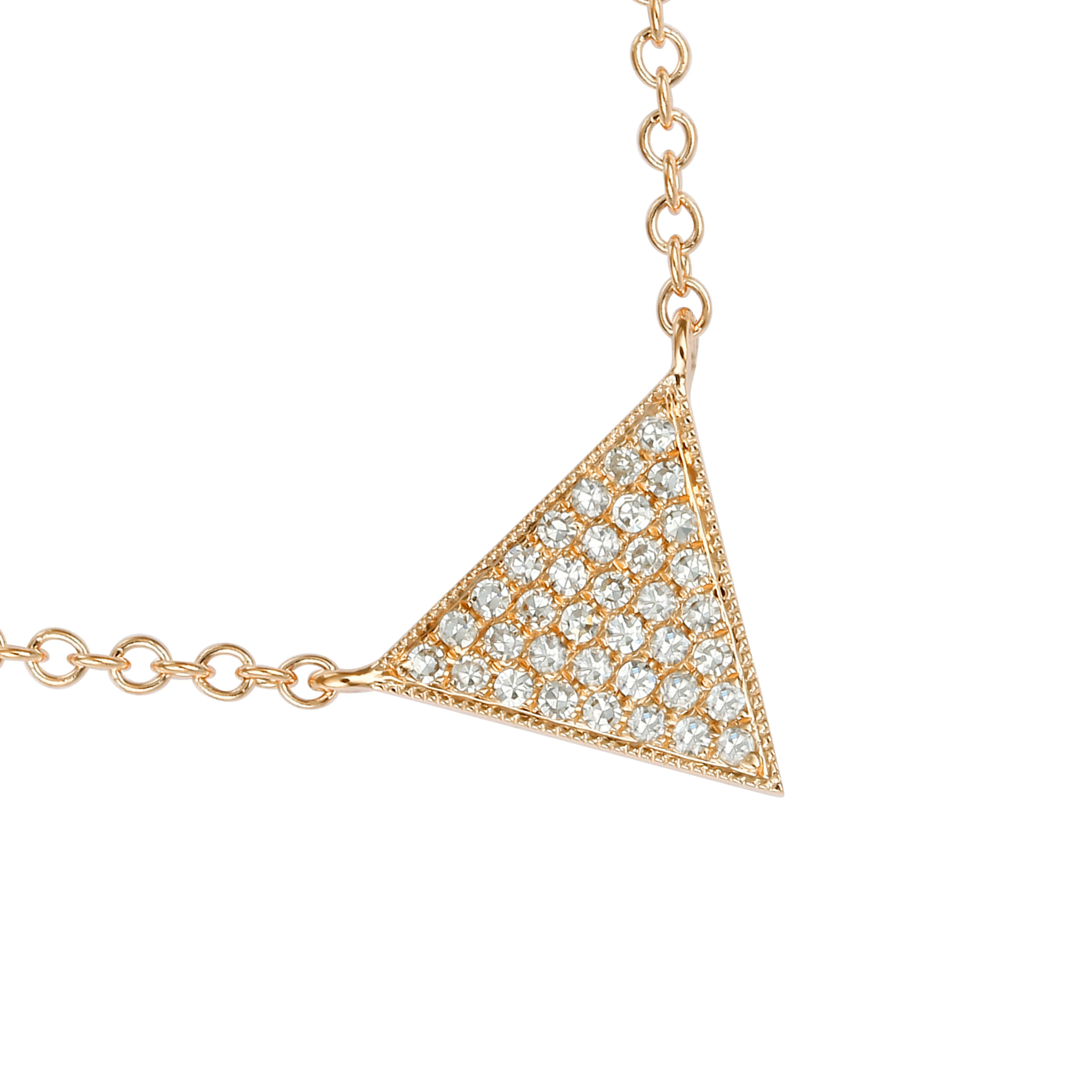 Floating Triangle Pendant