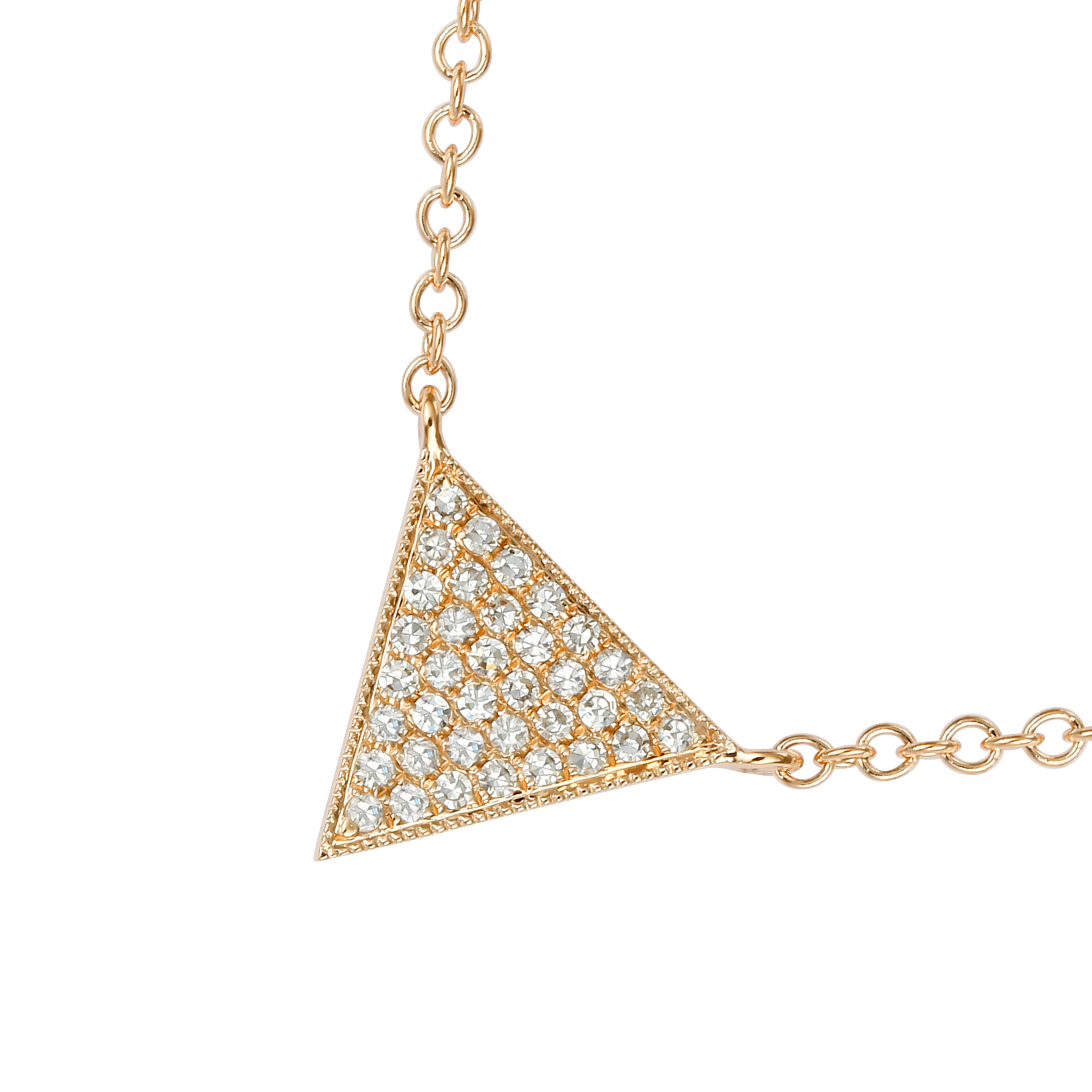 Floating Triangle Pendant