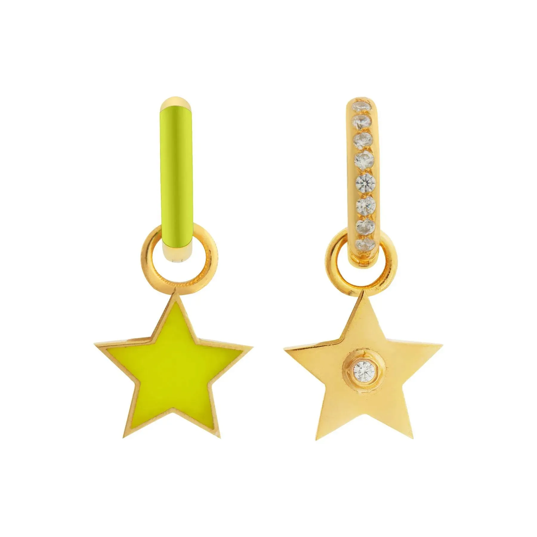 Four-In-One Star Hoops