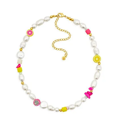 FRUIT SALAD PEARL NECKLACE