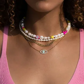 FRUIT SALAD PEARL NECKLACE