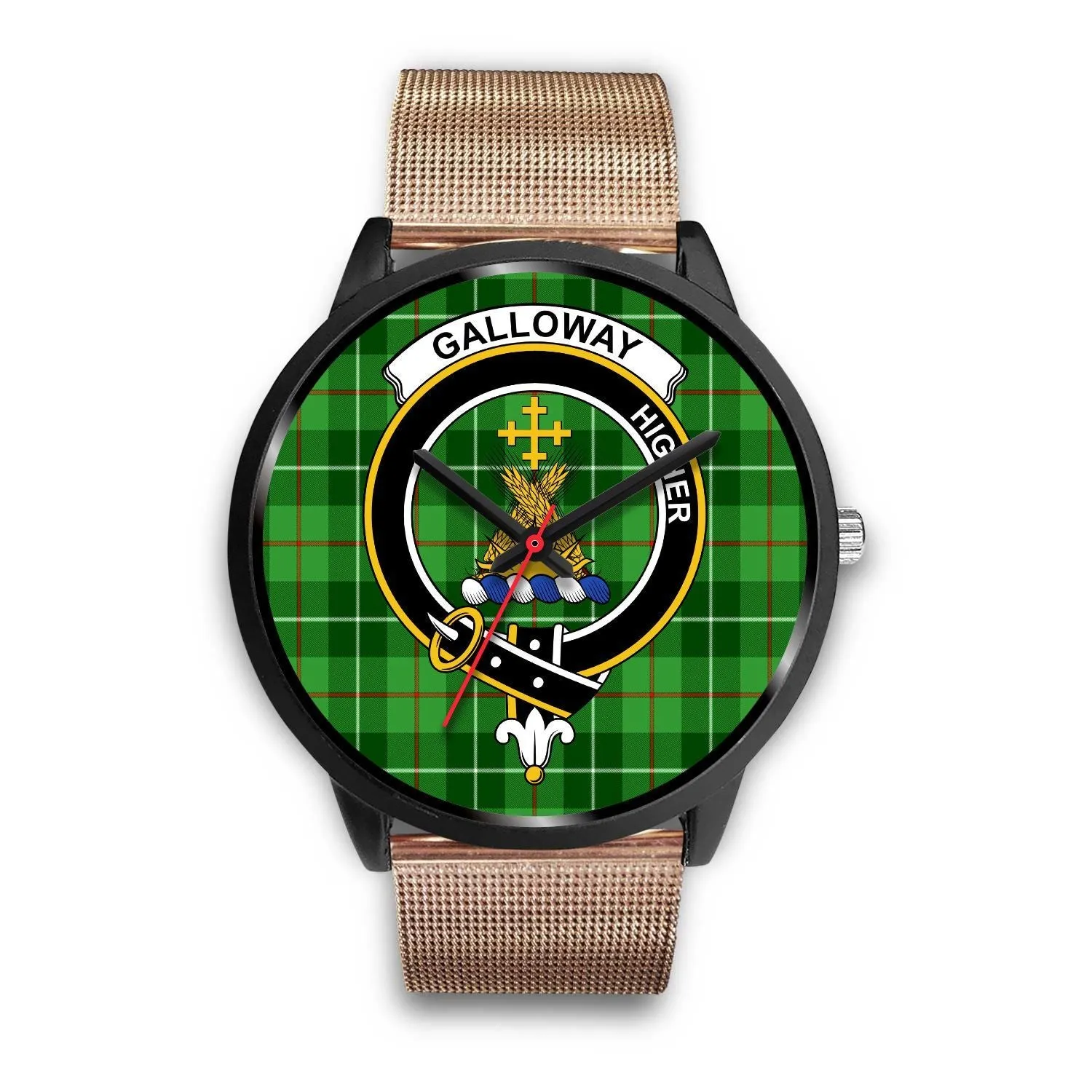 Galloway District Clan Badge Tartan Black Watch