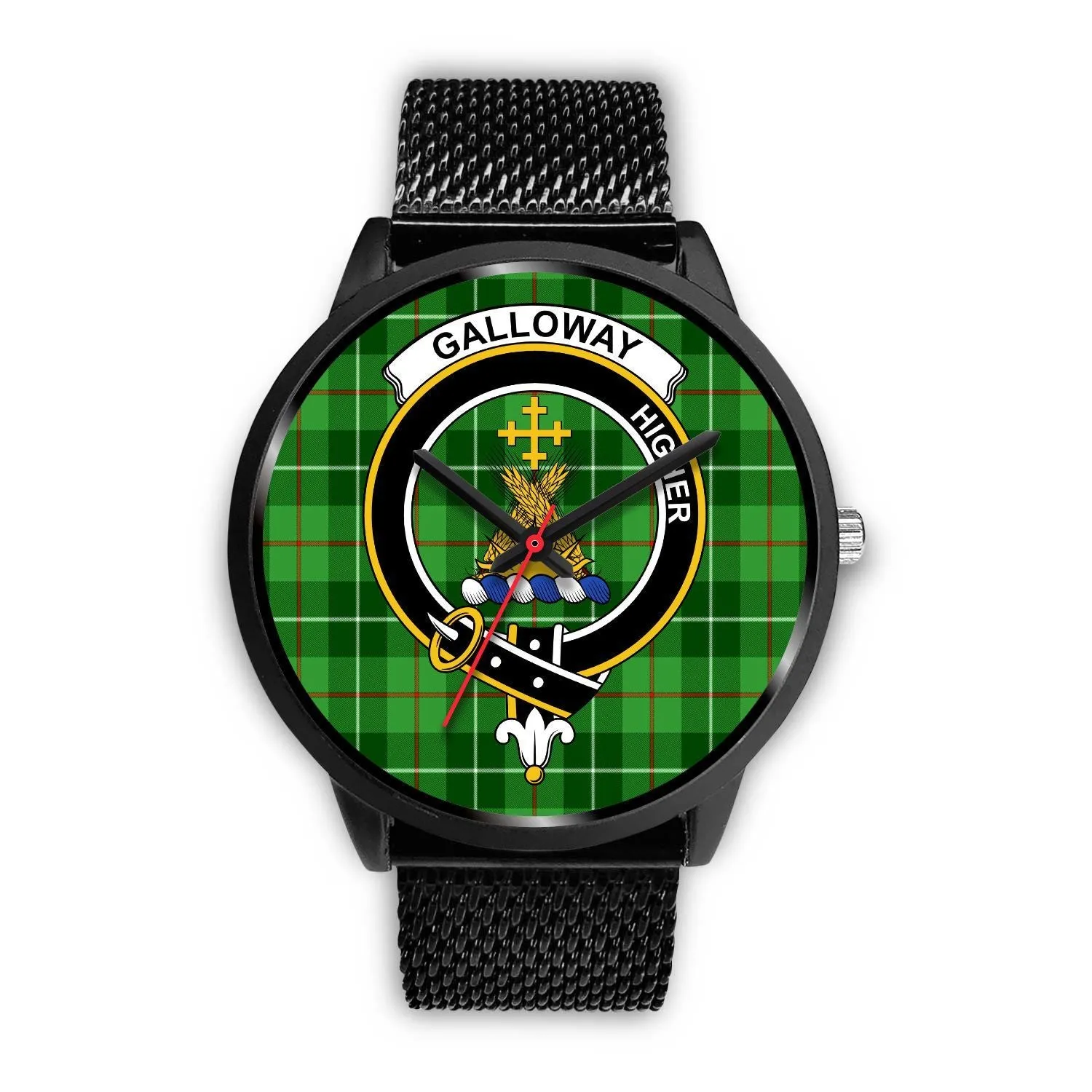 Galloway District Clan Badge Tartan Black Watch