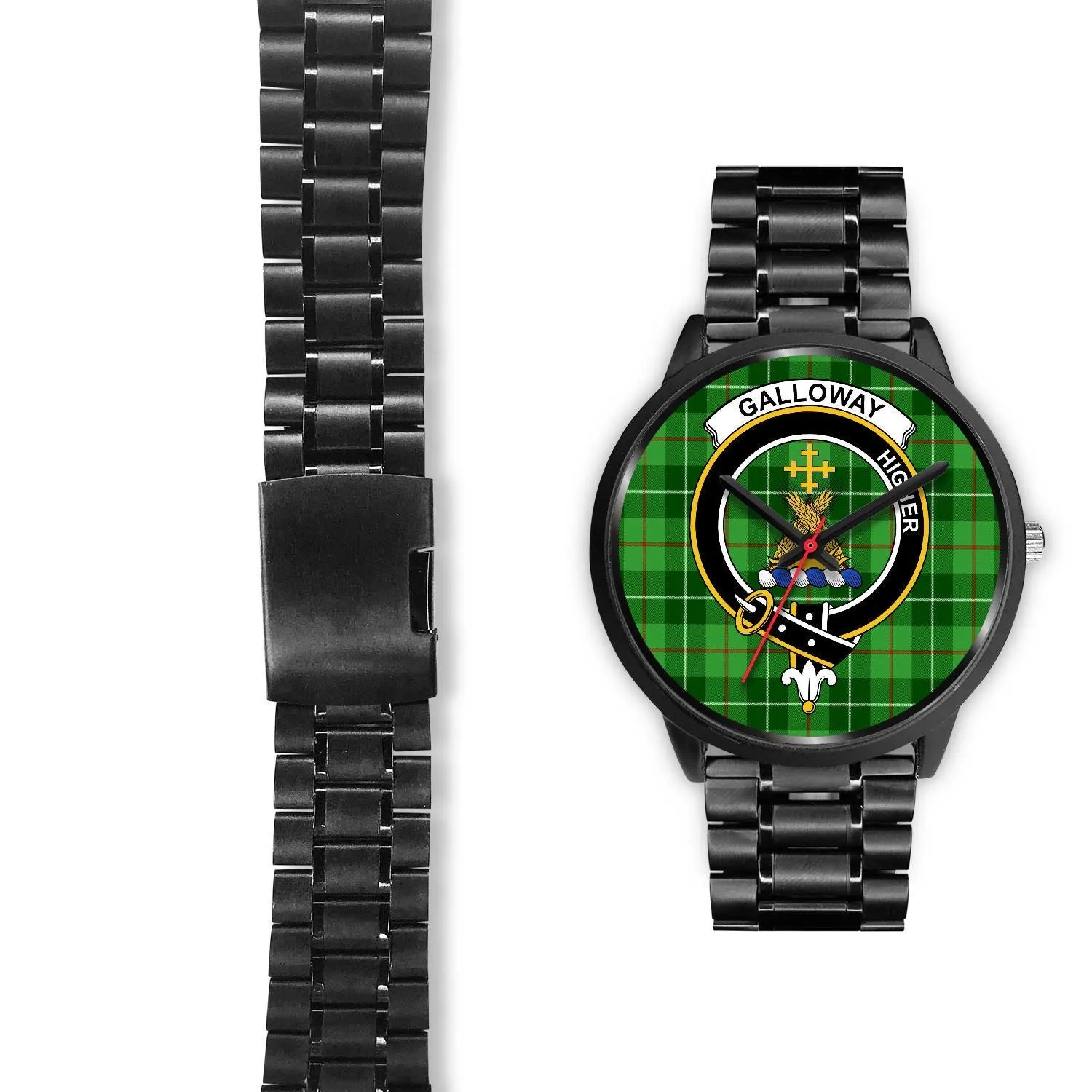 Galloway District Clan Badge Tartan Black Watch