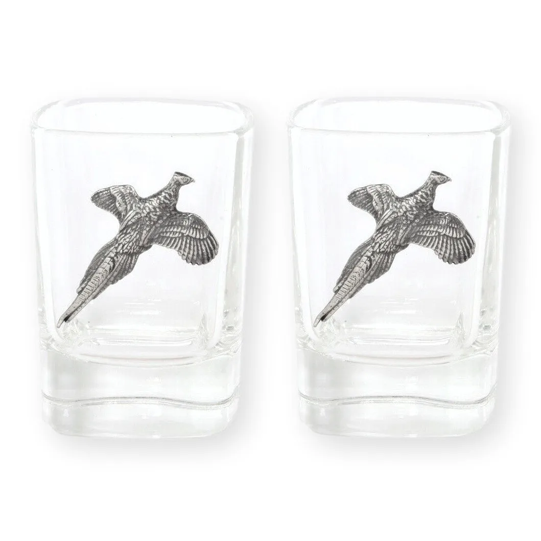 Game Shooting Pair of Spirit Shot Glasses