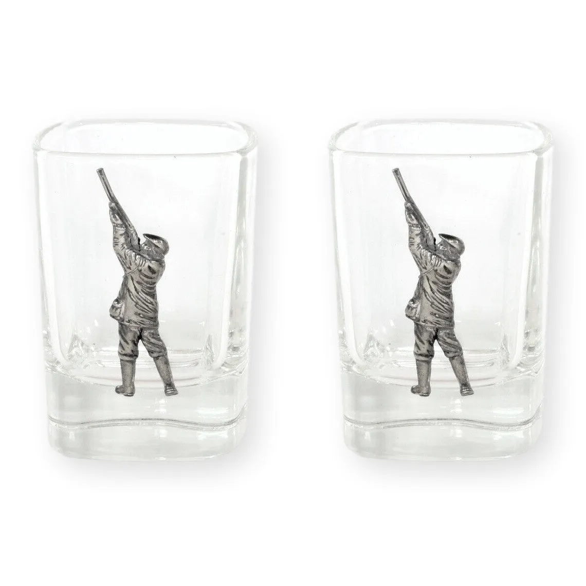 Game Shooting Pair of Spirit Shot Glasses