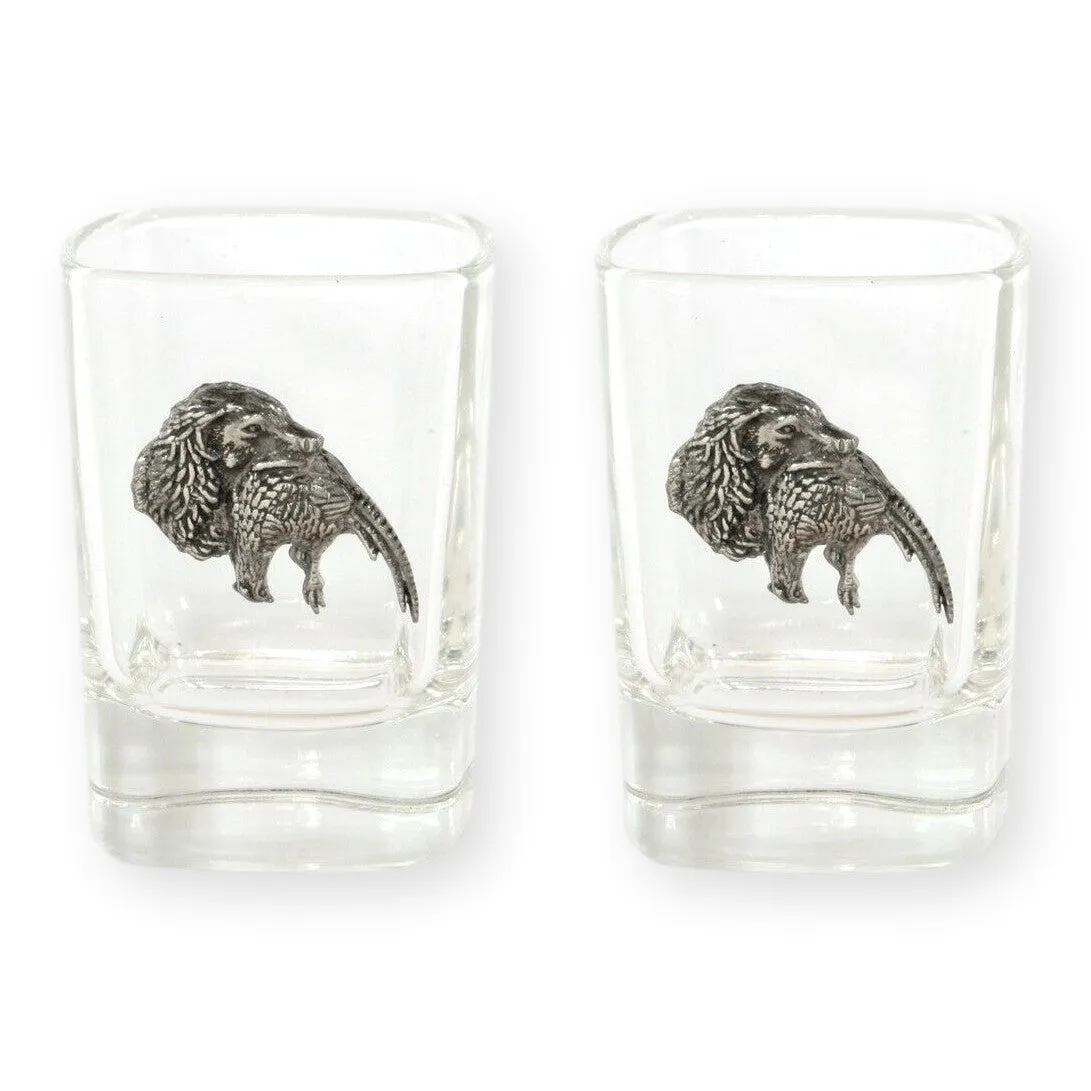 Game Shooting Pair of Spirit Shot Glasses