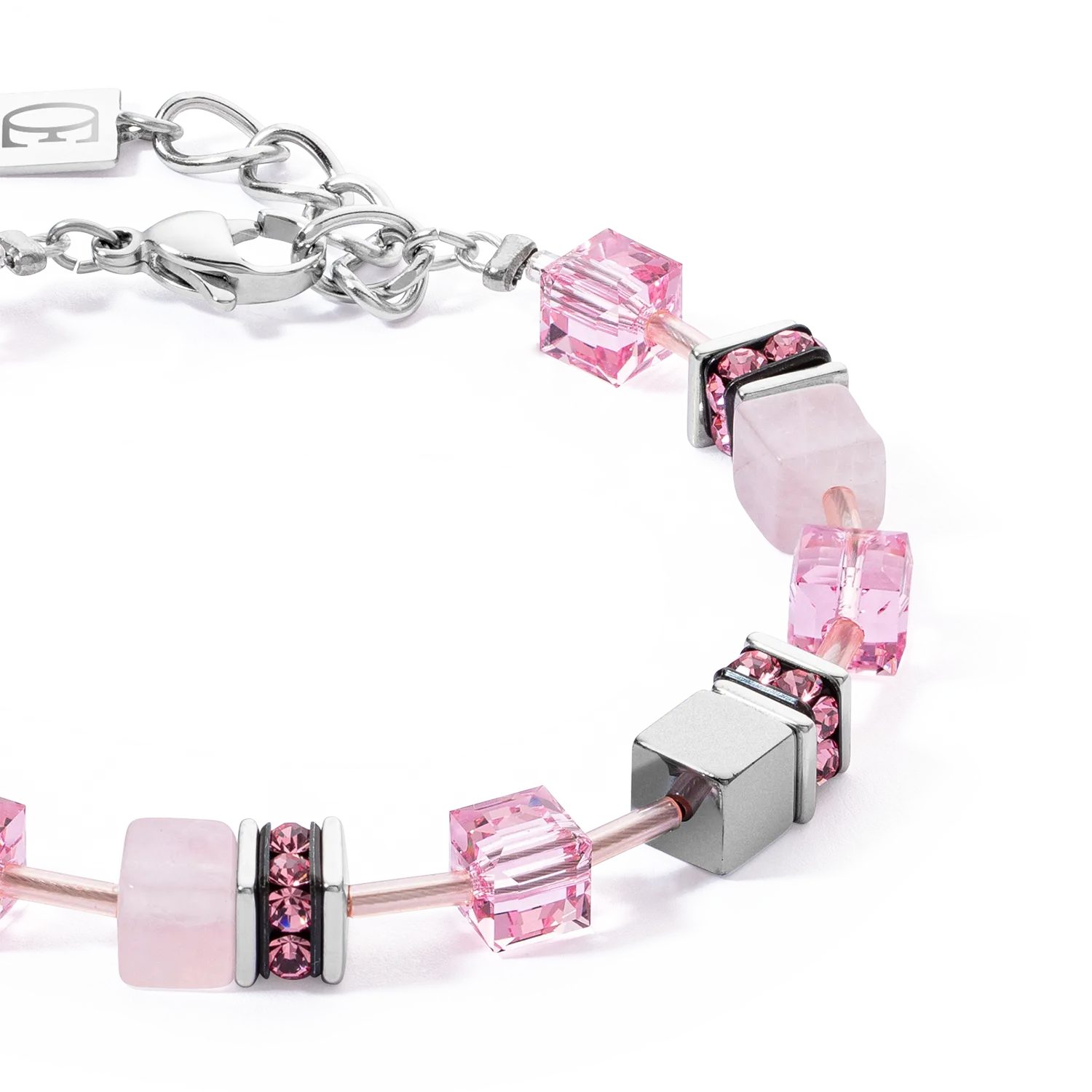 GeoCUBE® Iconic Precious bracelet rose