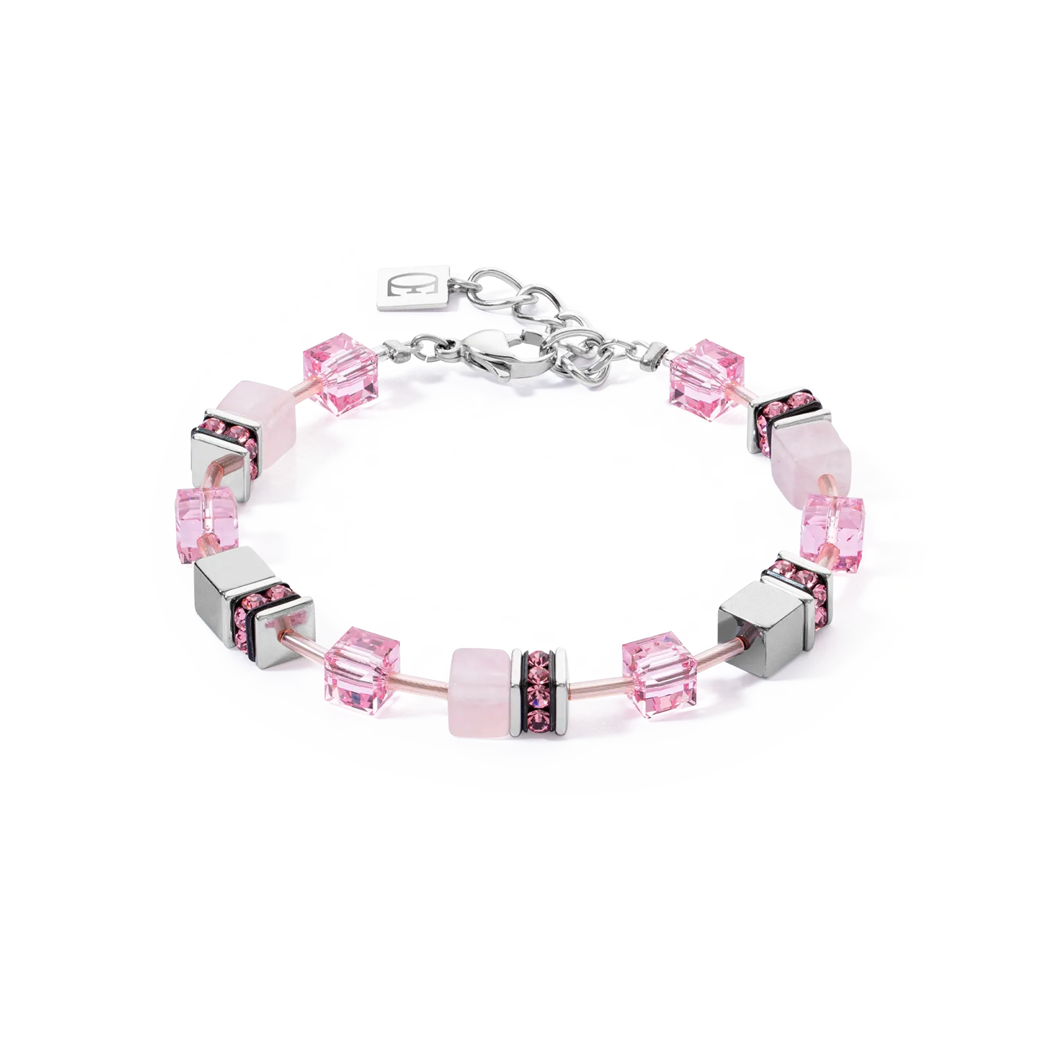 GeoCUBE® Iconic Precious bracelet rose