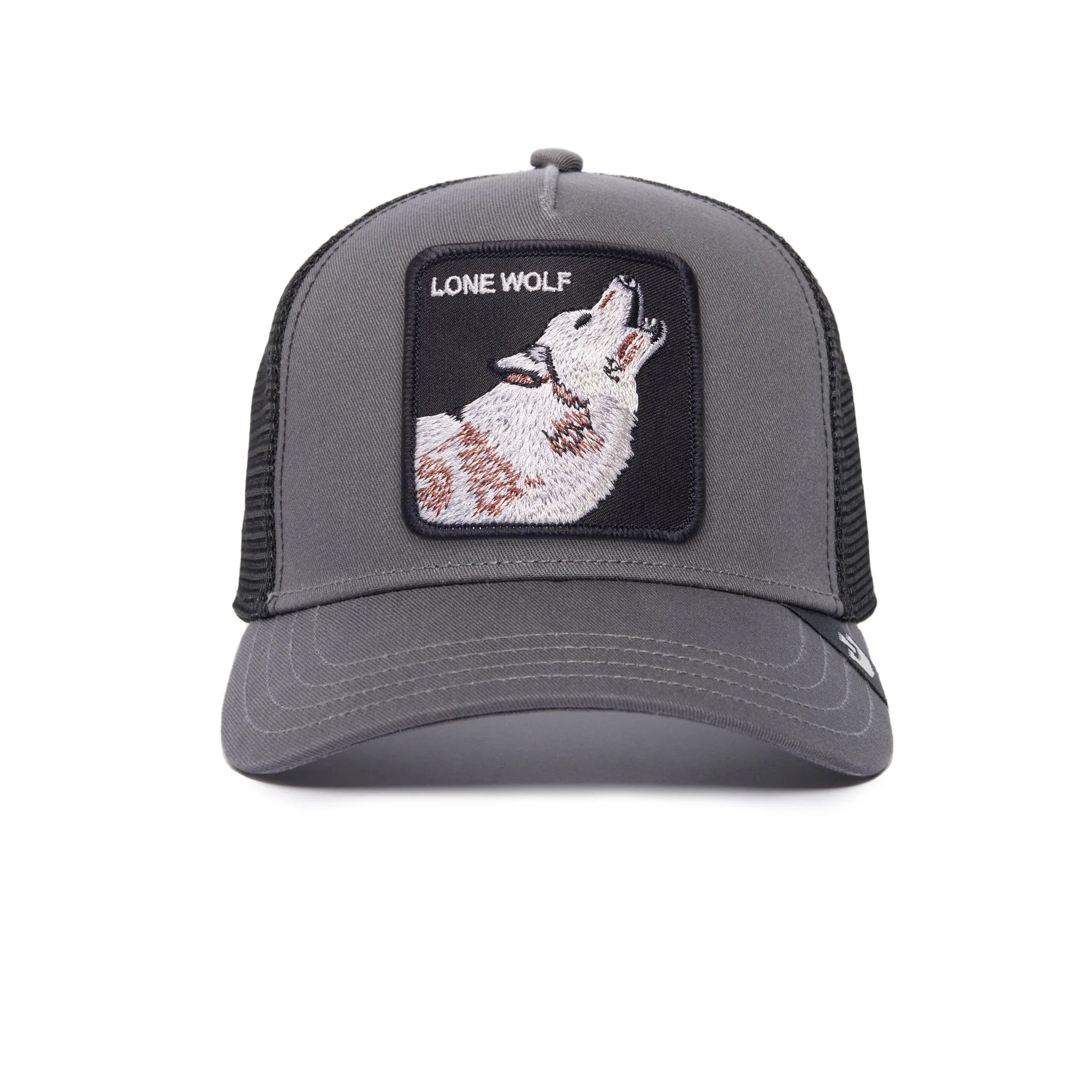 Goorin Bros - Animal Trucker Cap - Lone Wolf - Charcoal