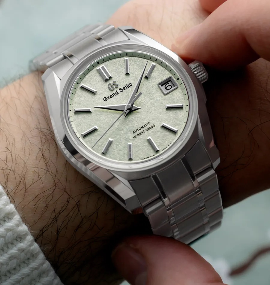 Grand Seiko Heritage Watch with Green Dial, 38mm