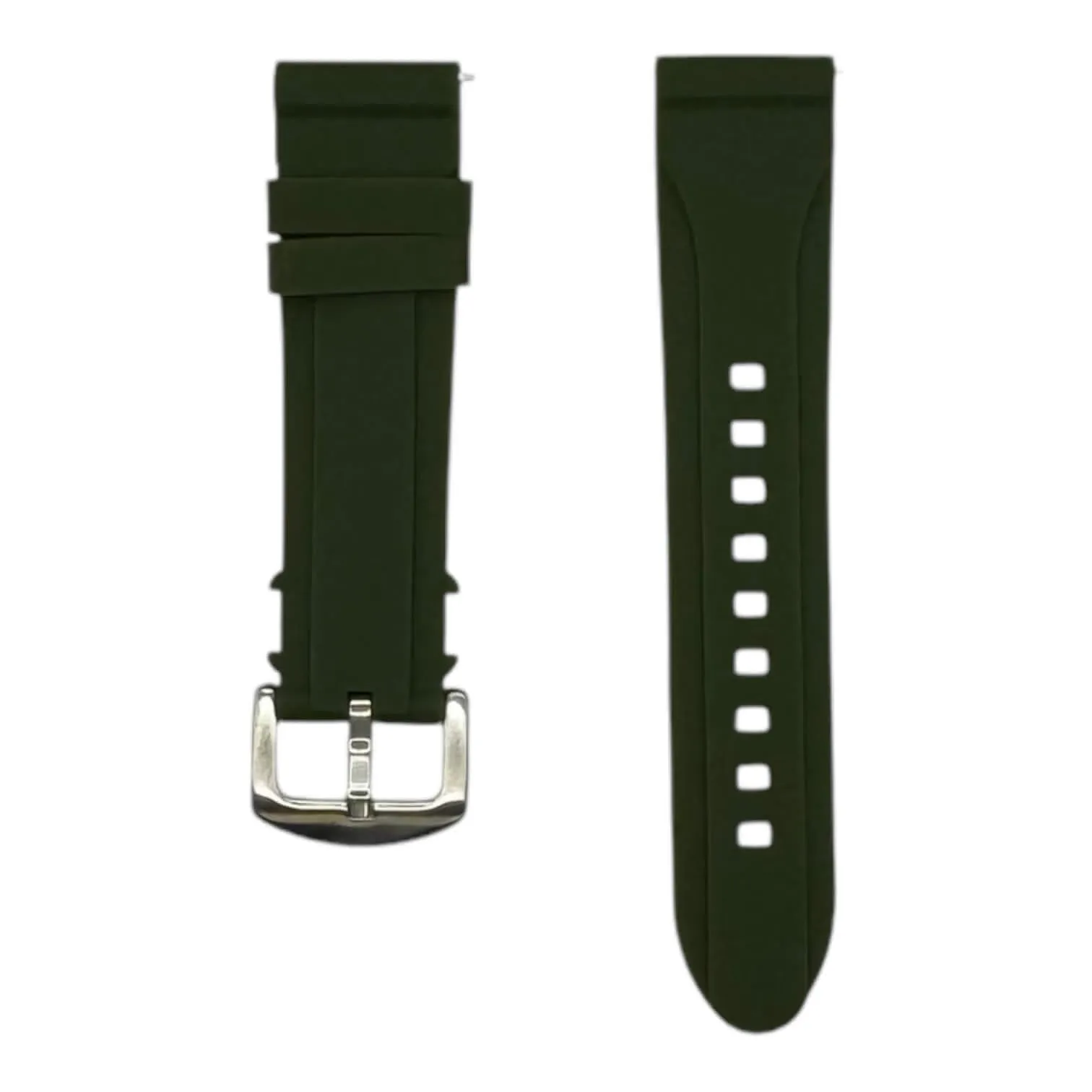 Heritage Elite Premium Silicone Watch Straps with the Apple Watch