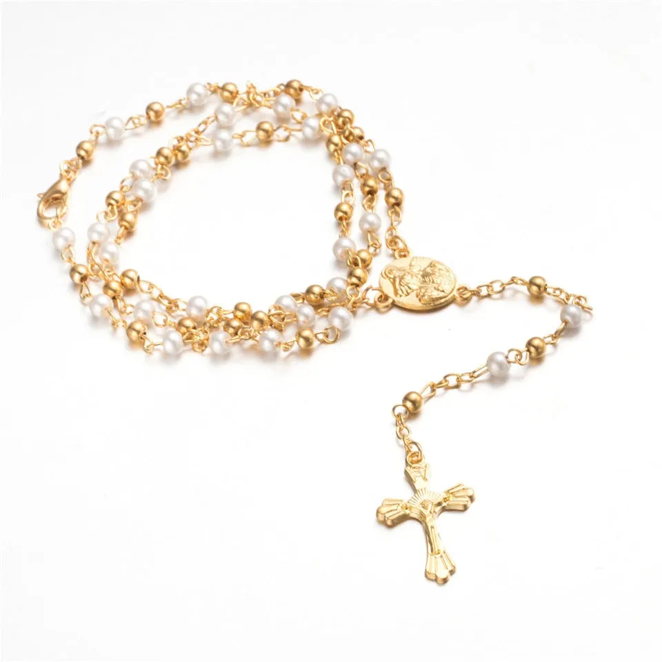 Jesus Christ Cross Pendant Necklace