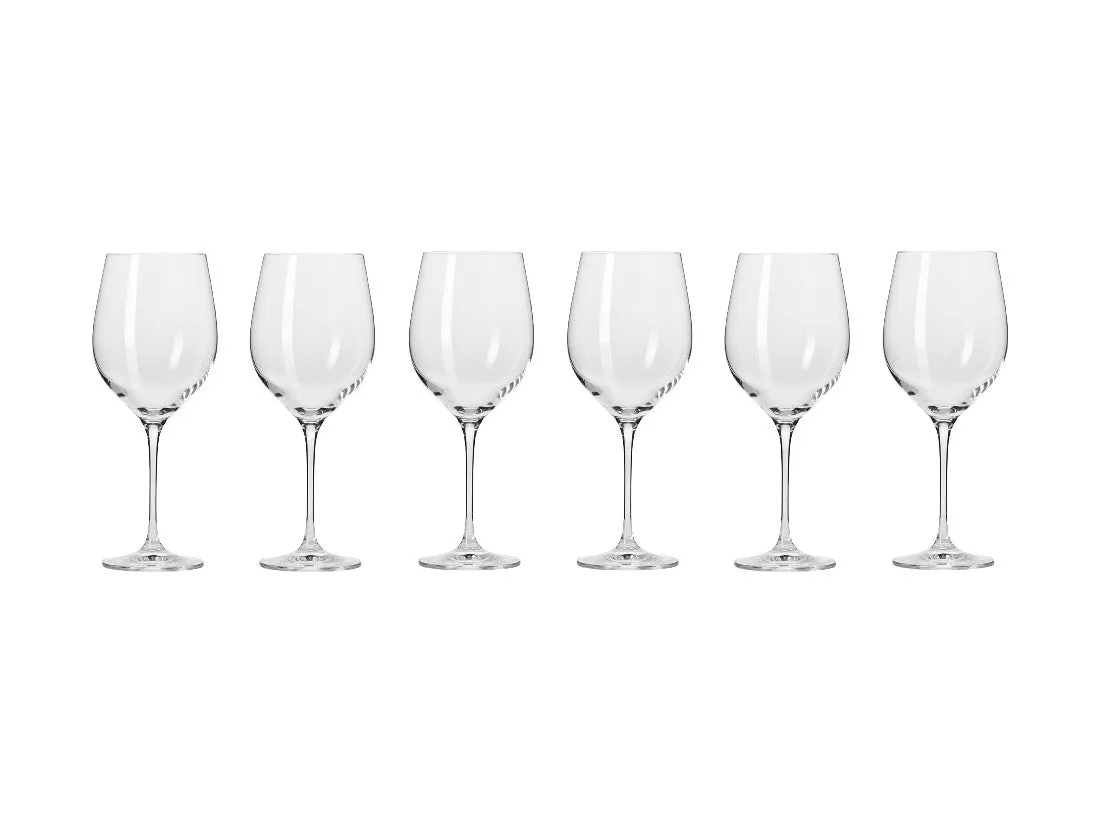 Krosno Harmony Wine Glass 450ml 6pc Gift Boxed