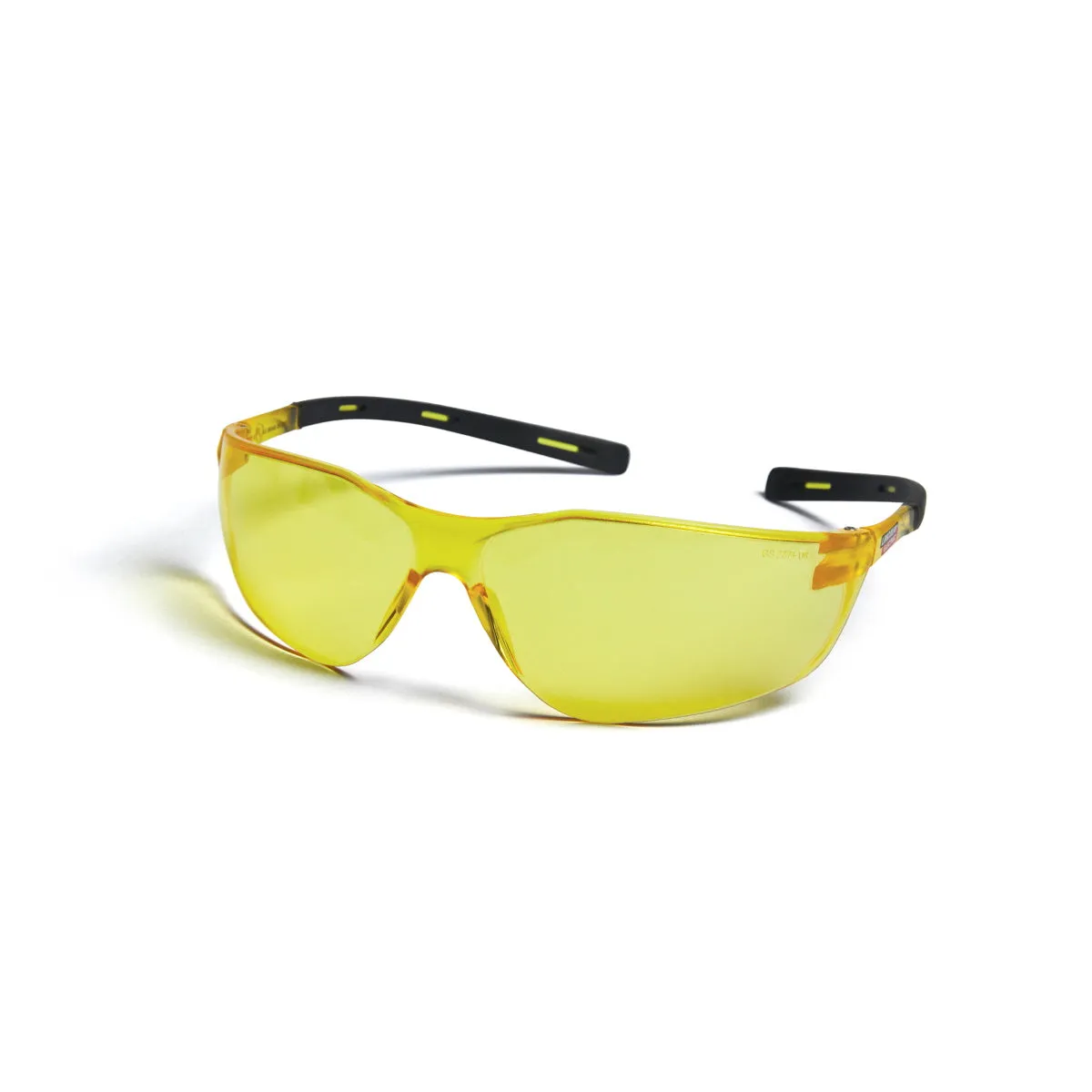 Lincoln Axilite Amber Anti-Fog/Scratch Safety Glasses (K4674-1)