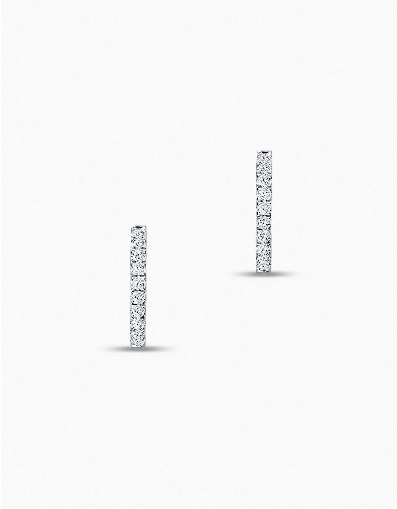 LVC Eterno Classic Diamond Hoop Earrings